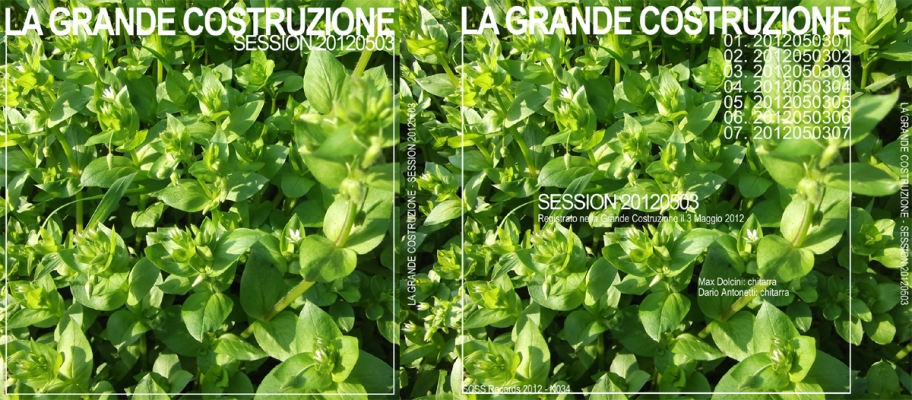 n034 la grande costruzione: session 20120503 2012 n034 la grande costruzione: session 20120503 2012